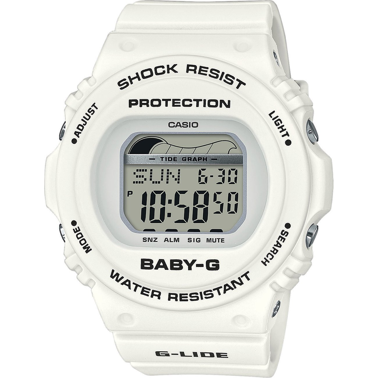 Baby g black and white store
