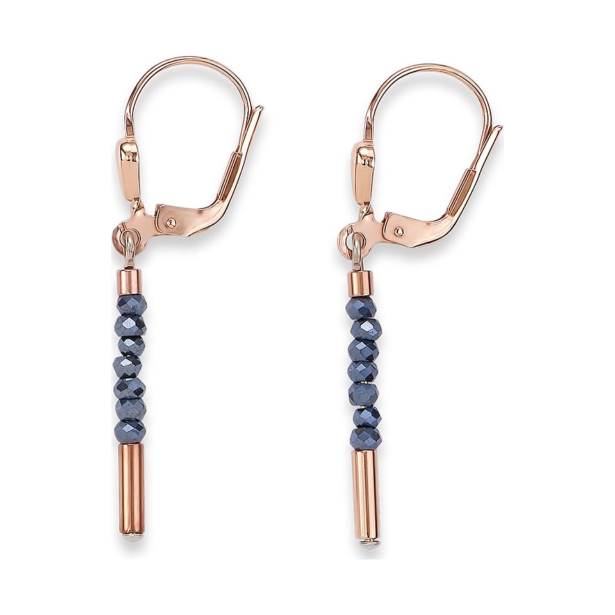 

Coeur de Lion Ohrhänger 4960/20-1223 Silber platiniert, Roségold