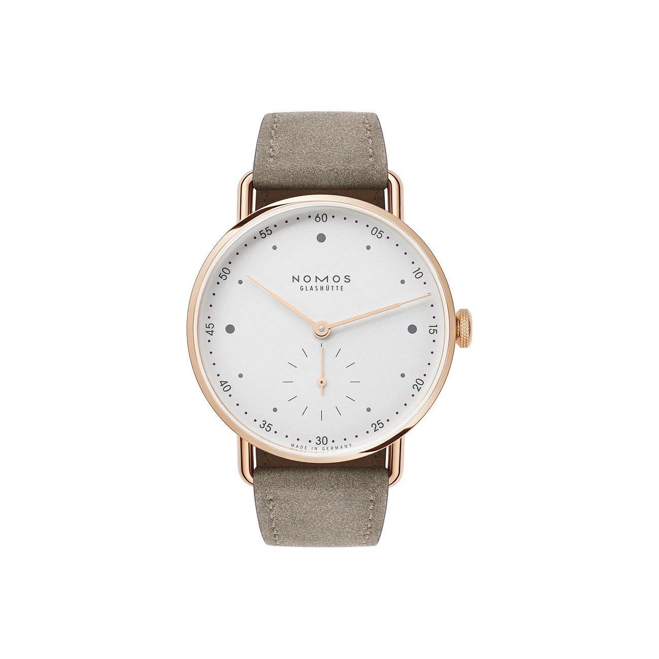 Nomos Glashütte Damenuhr Metro Roségold 33 1170