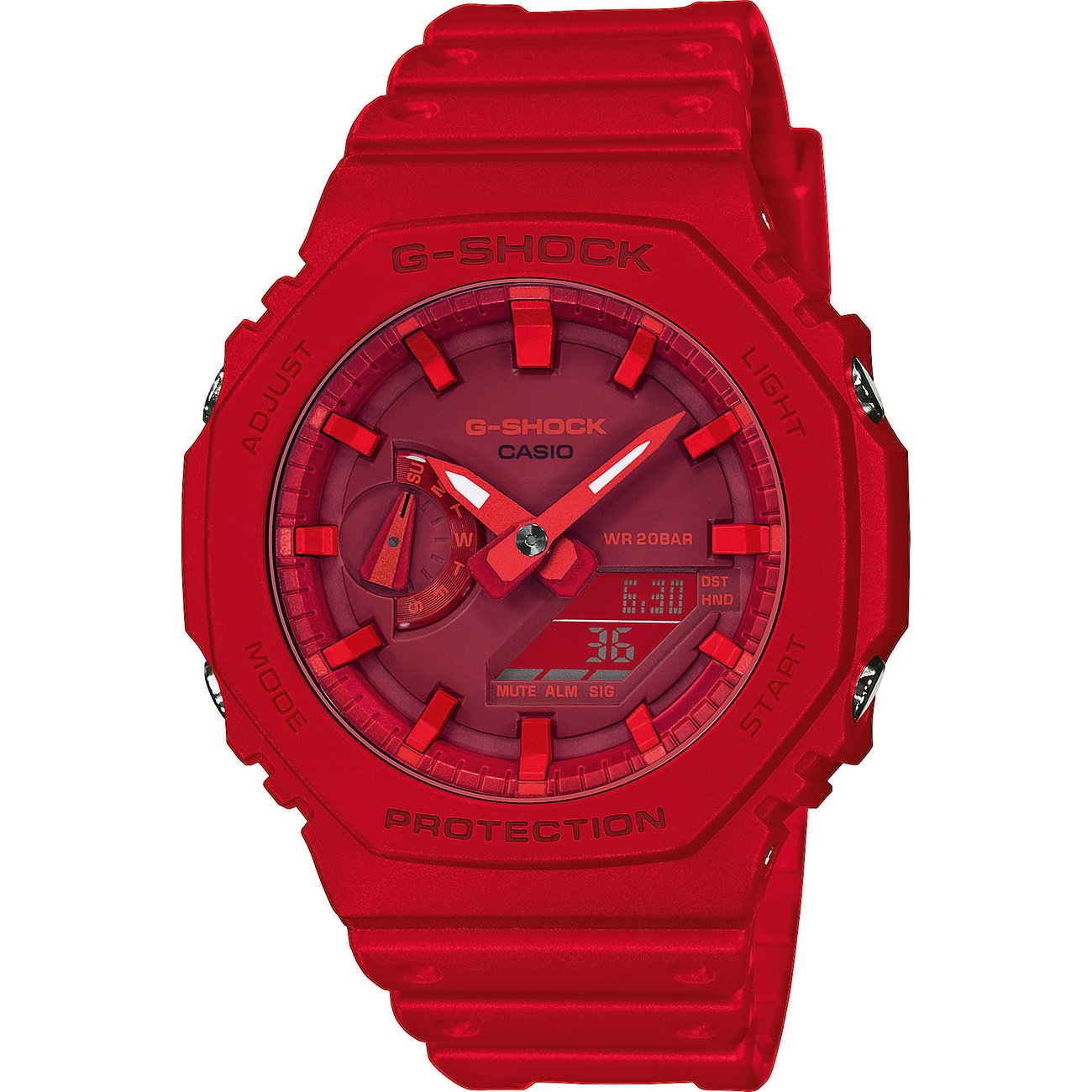 Casio Herrenuhr GA-2100-4AER