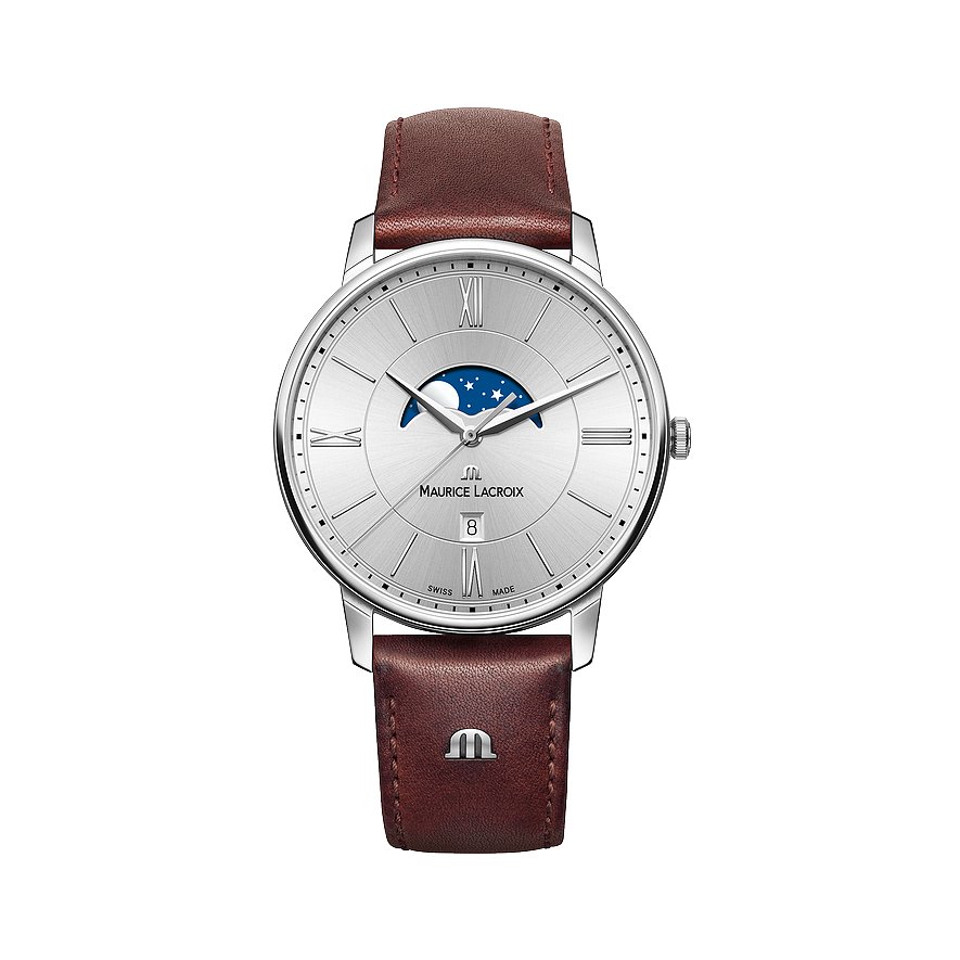 Maurice Lacroix Unisexuhr Eliros Date Moonphase EL1108-SS001-110-1