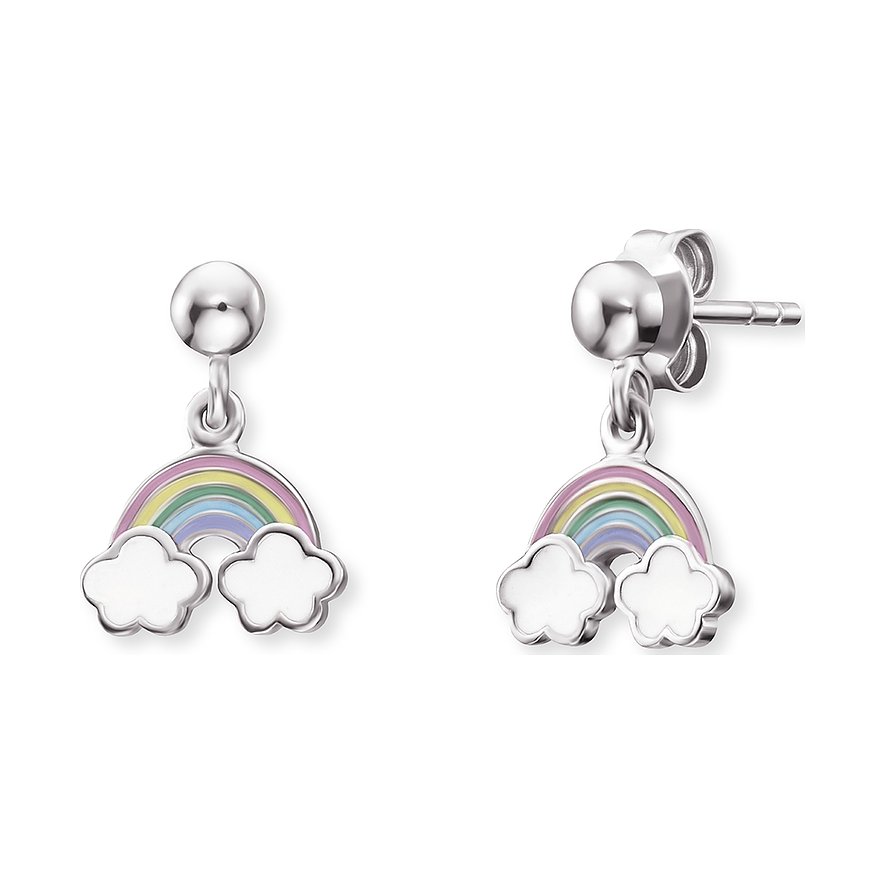

Engelsrufer Boucles d'oreilles à fermoir à poussette HEE-RAINBOW 925 Argent