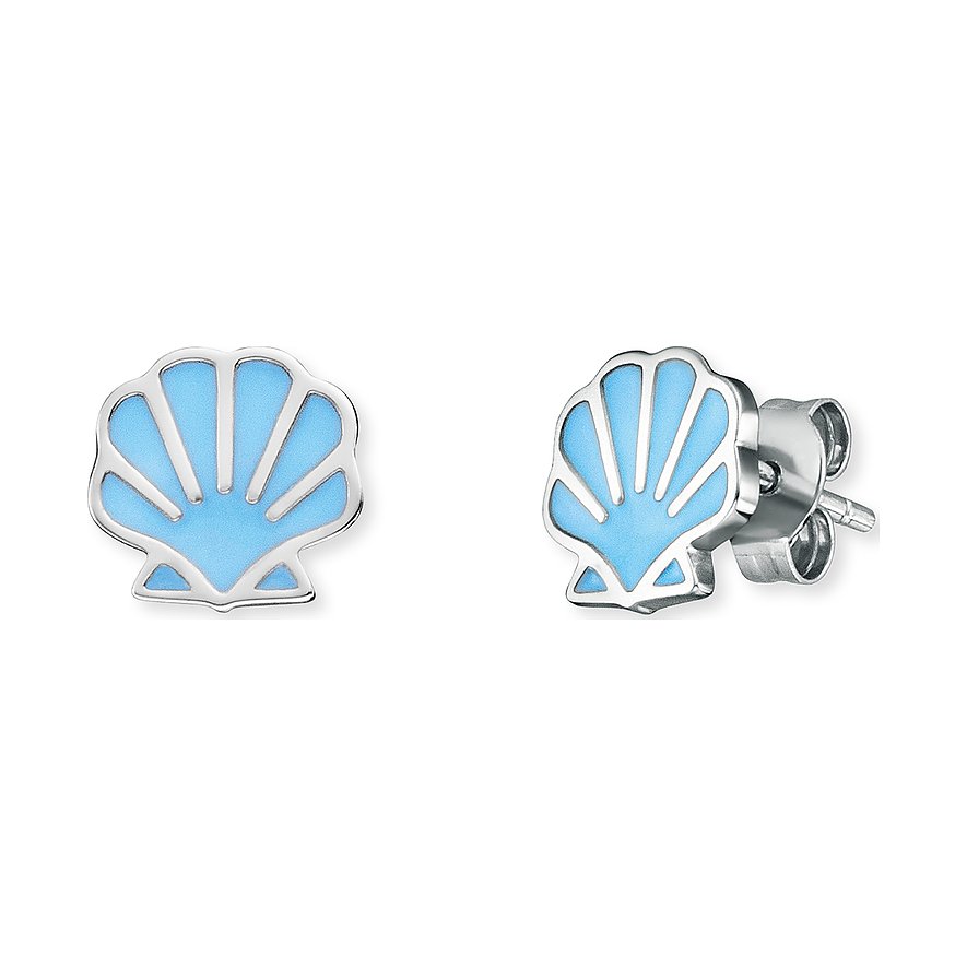 

Engelsrufer Boucles d'oreilles à fermoir à poussette HEE-SHELL 925 Argent