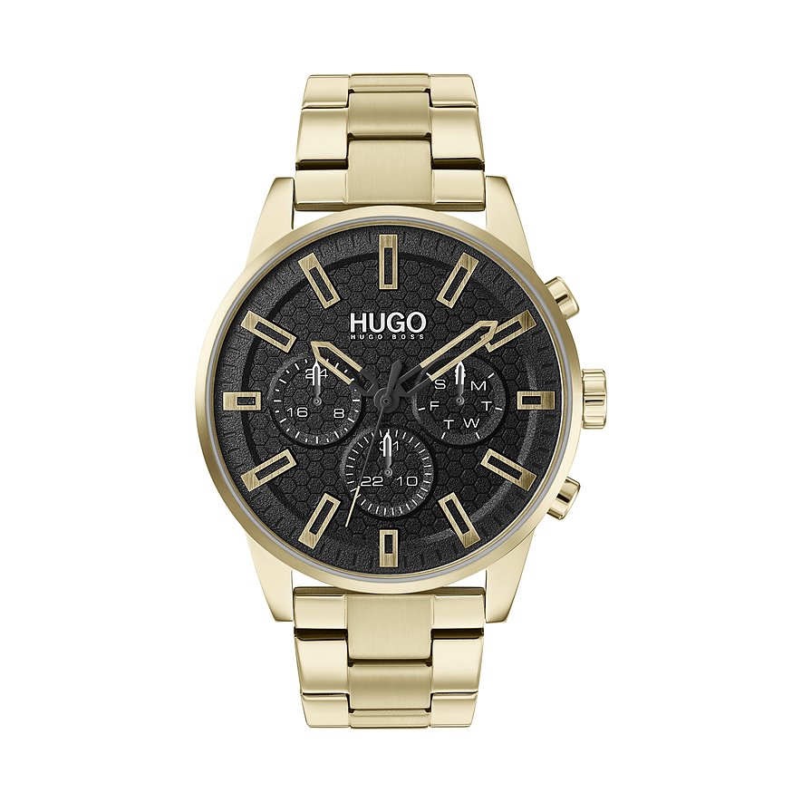 

HUGO Herrenuhr 1530152 Edelstahl