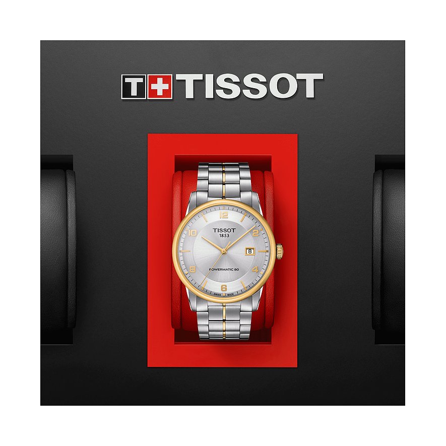 Tissot Herrenuhr Luxury Powermatic 80 T0864072203700
