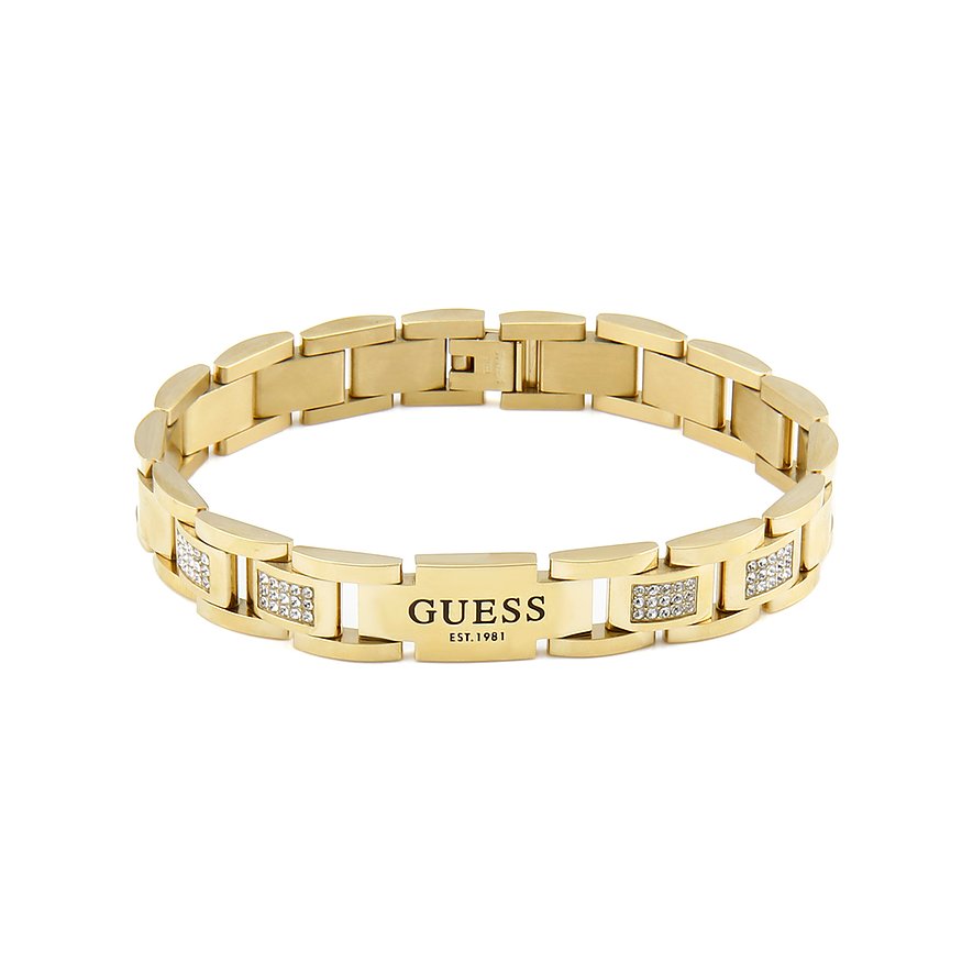 Guess Armband 12mm Flat Plate&crystal