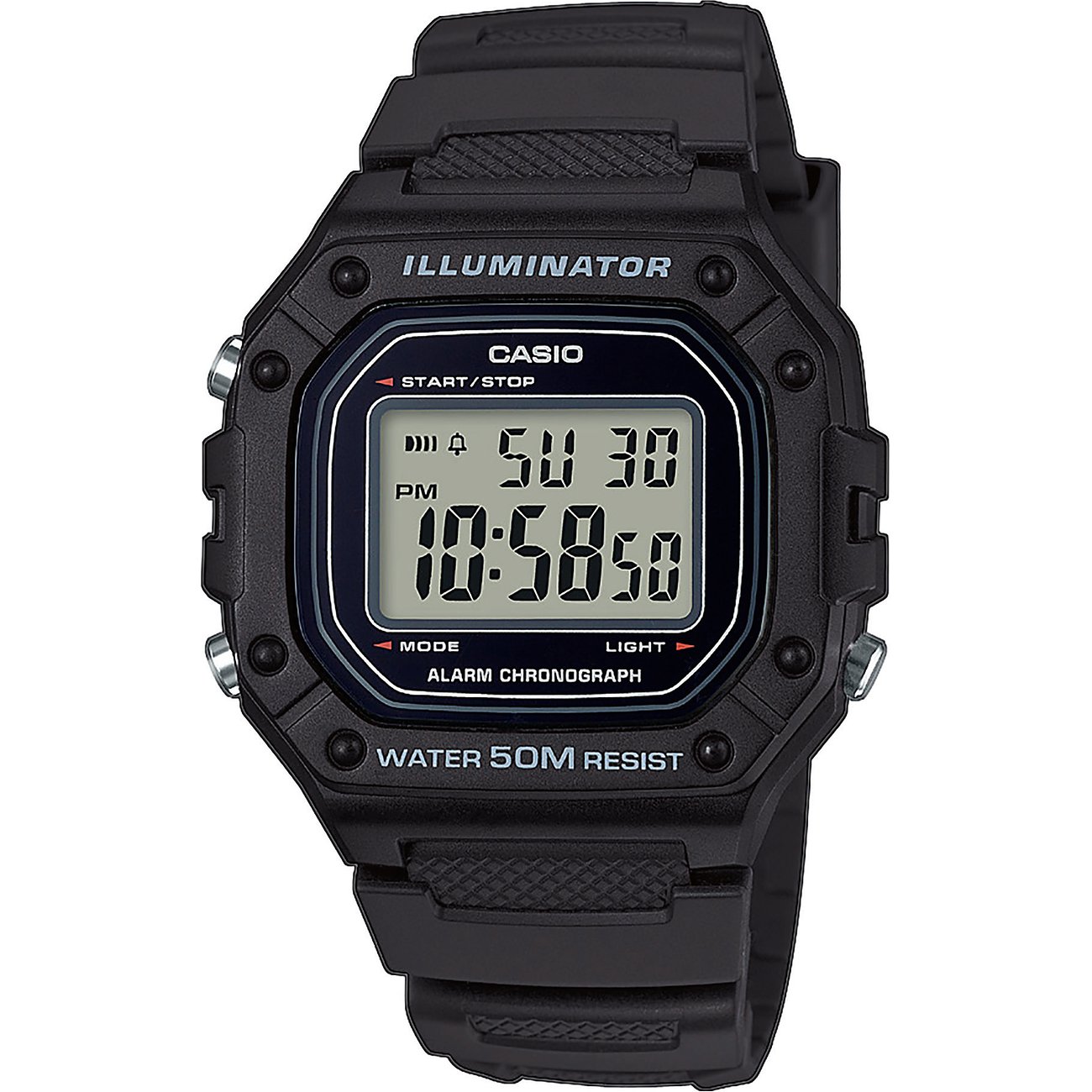 Casio Herrenuhr W-218H-1AVEF