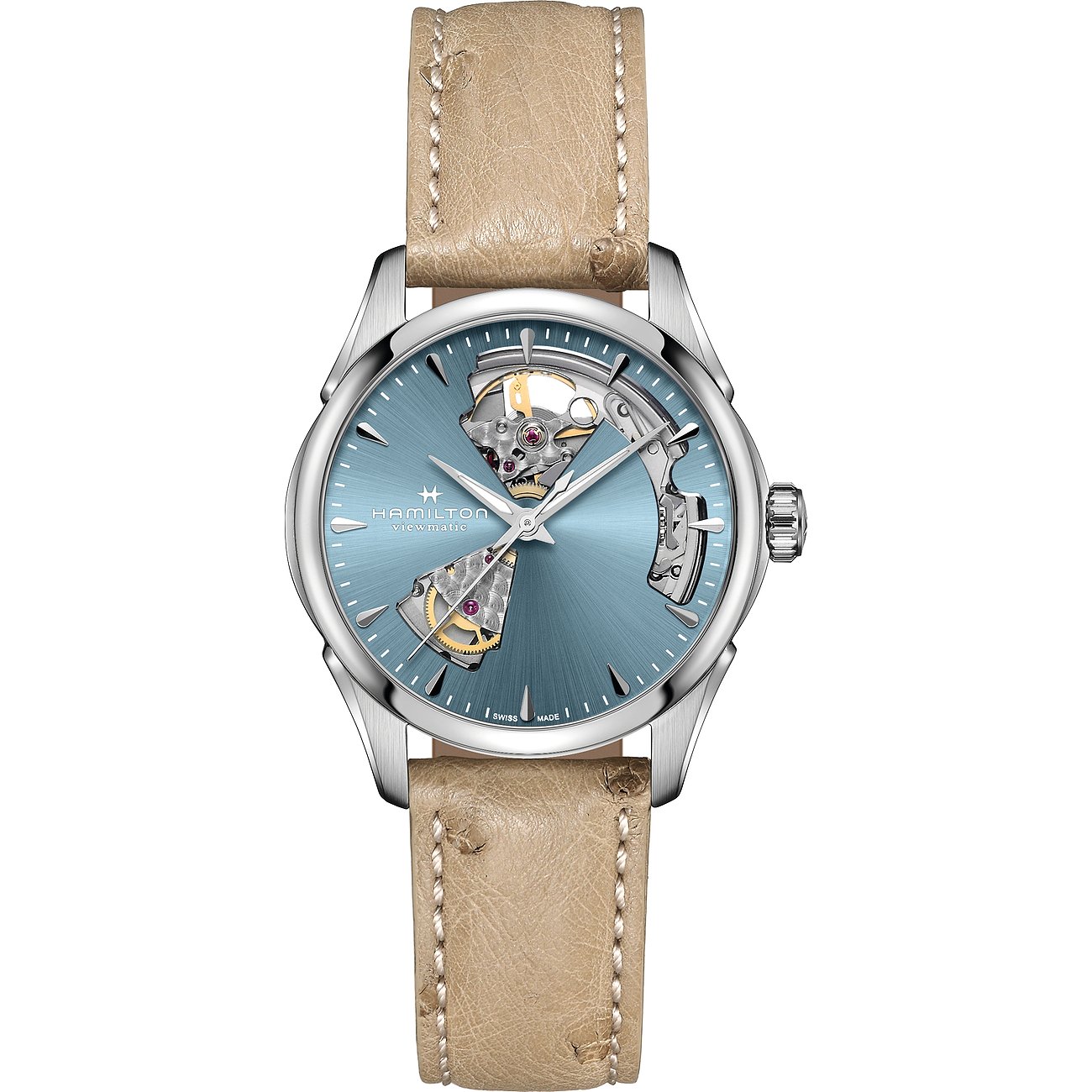 Hamilton Damenuhr Jazzmaster Open Heart Lady Auto H32215840
