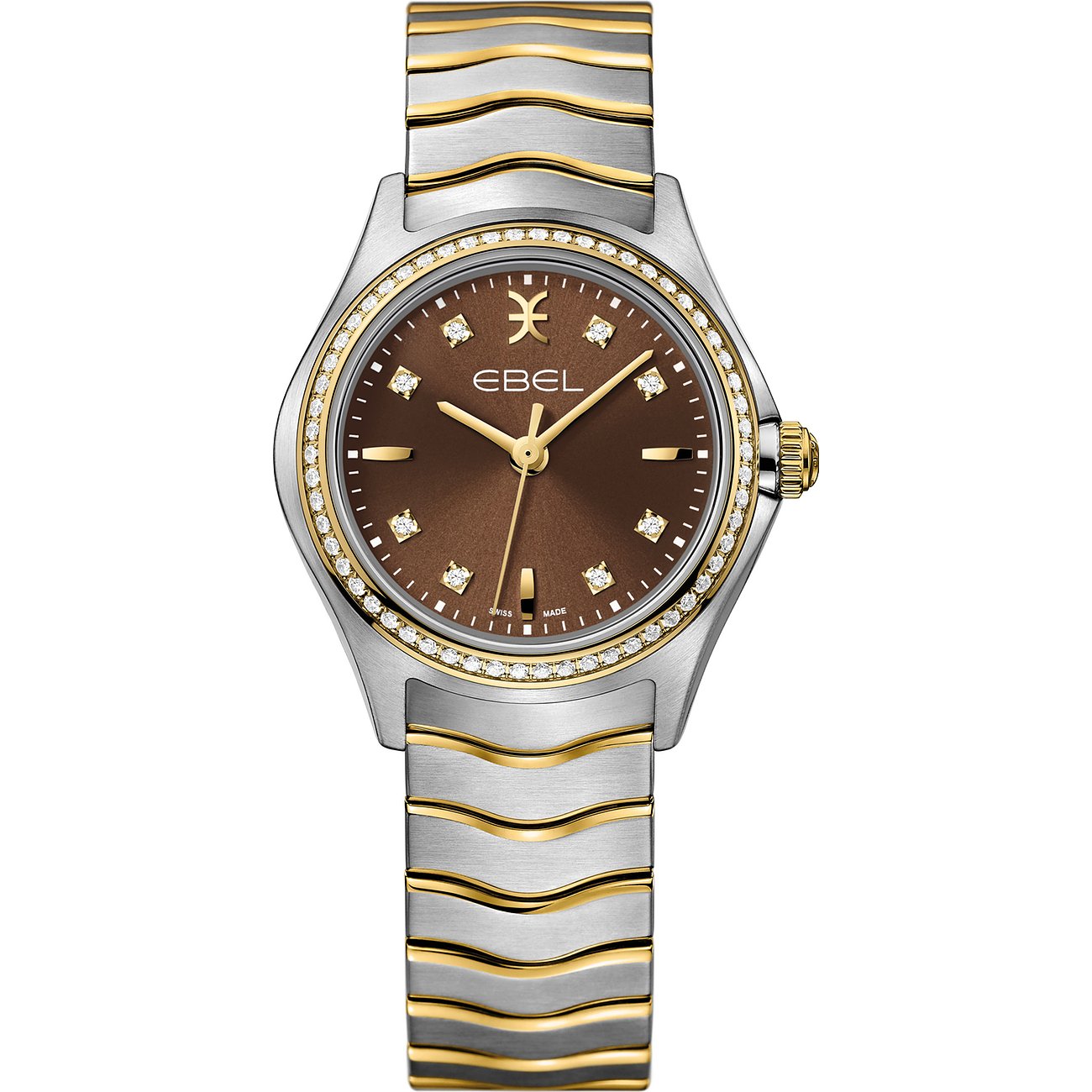 Ebel Damenuhr Wave Lady 1216482