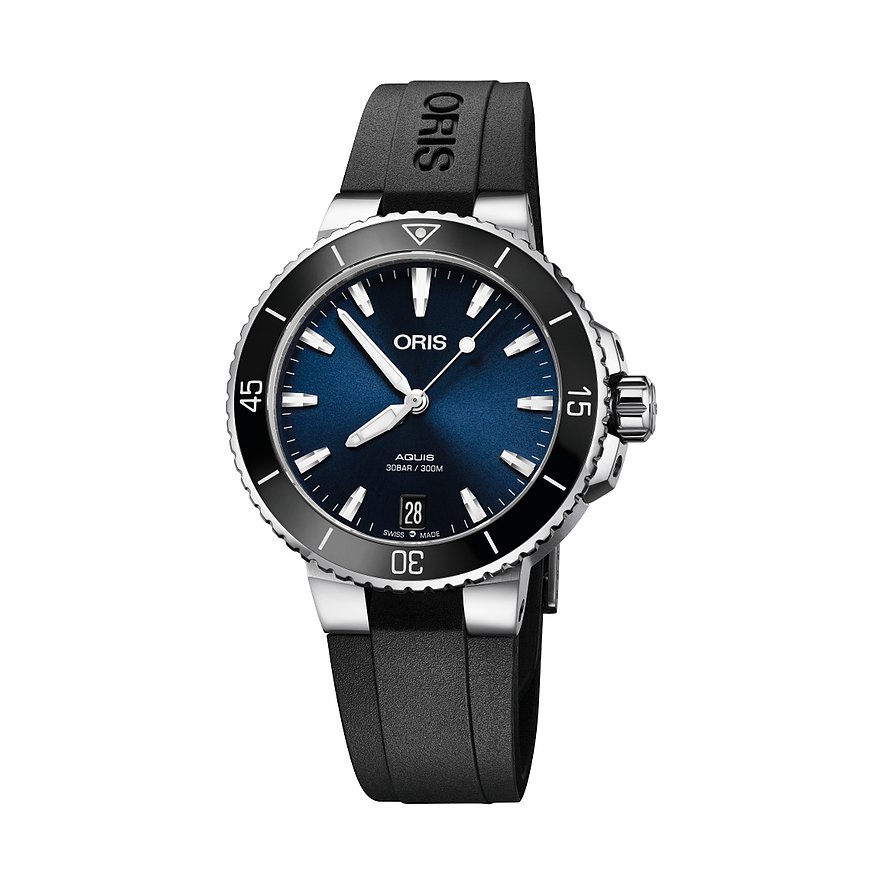 Oris Damenuhr Aquis Date 01 733 7731 4135 07 4 18 64FC bei Christ