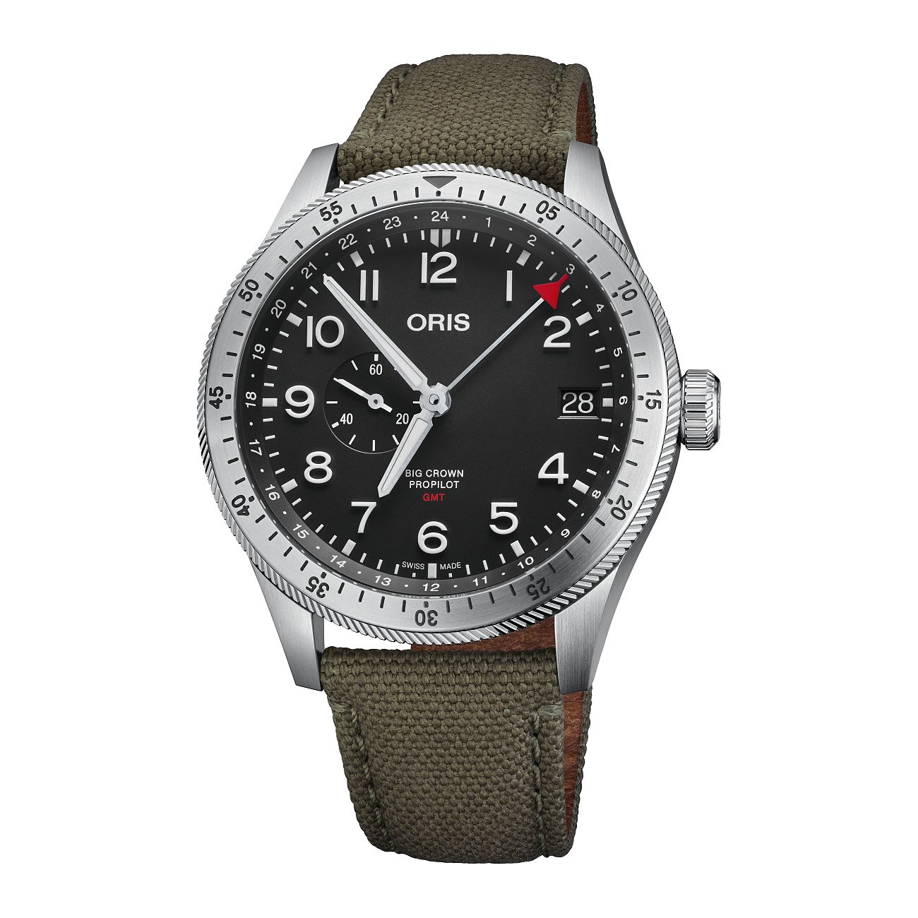 Oris Herrenuhr Big Crown ProPilot Timer GMT 01 748 7756 4064-07 3 22 02LC