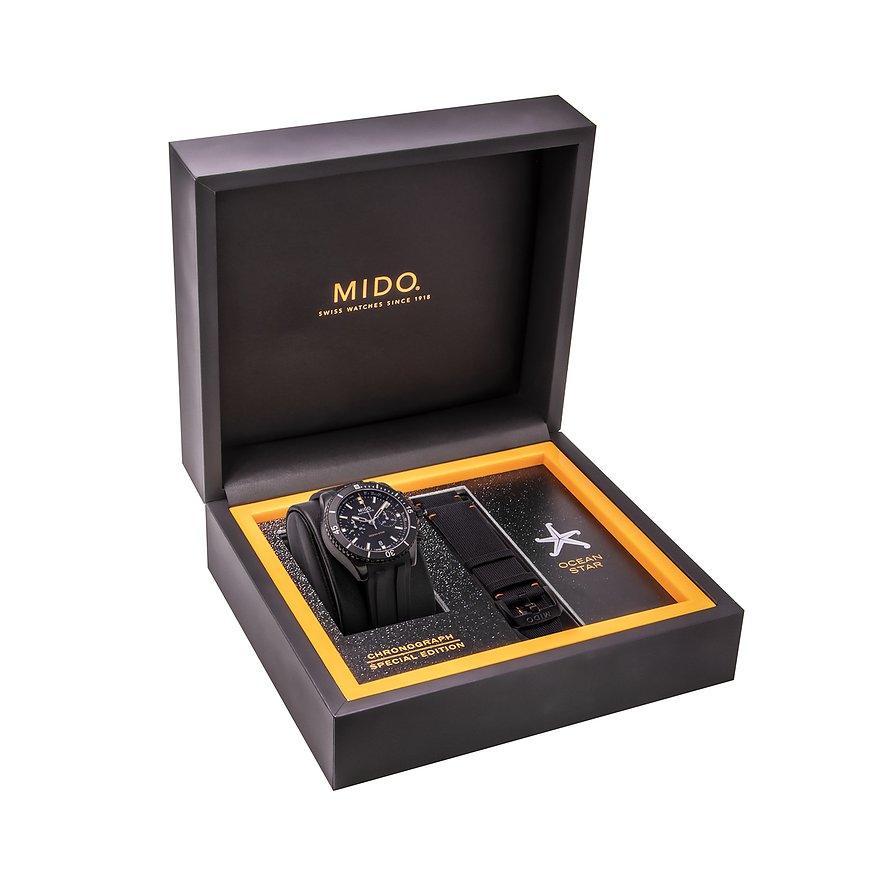 Mido Uhren-Set inkl. Wechselarmband Ocean Star Chronograph M0266273705100