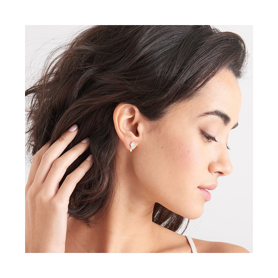 Ania Haie Boucles d'oreilles à fermoir à poussette E014-01G