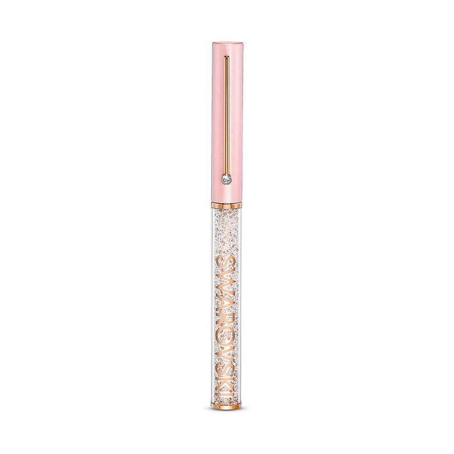 Swarovski Stift mit roségoldfarbenem Metall und Swarovski-Kristallen.