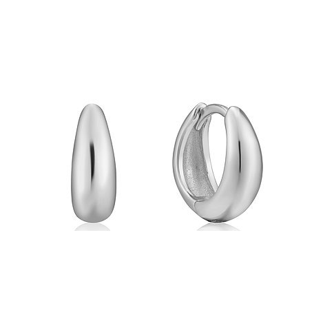 Ania Haie Ohrringe aus 925er Silber, poliert, mit Hakenverschluss.