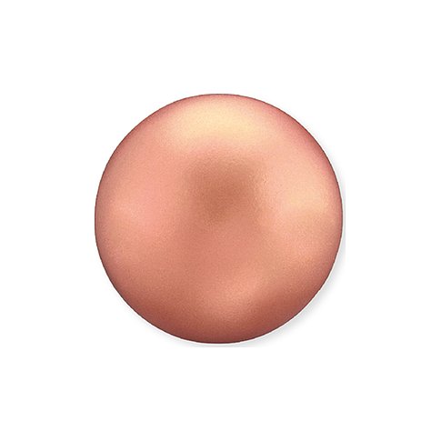 Engelsrufer Kugel aus Messing, roségoldfarben.