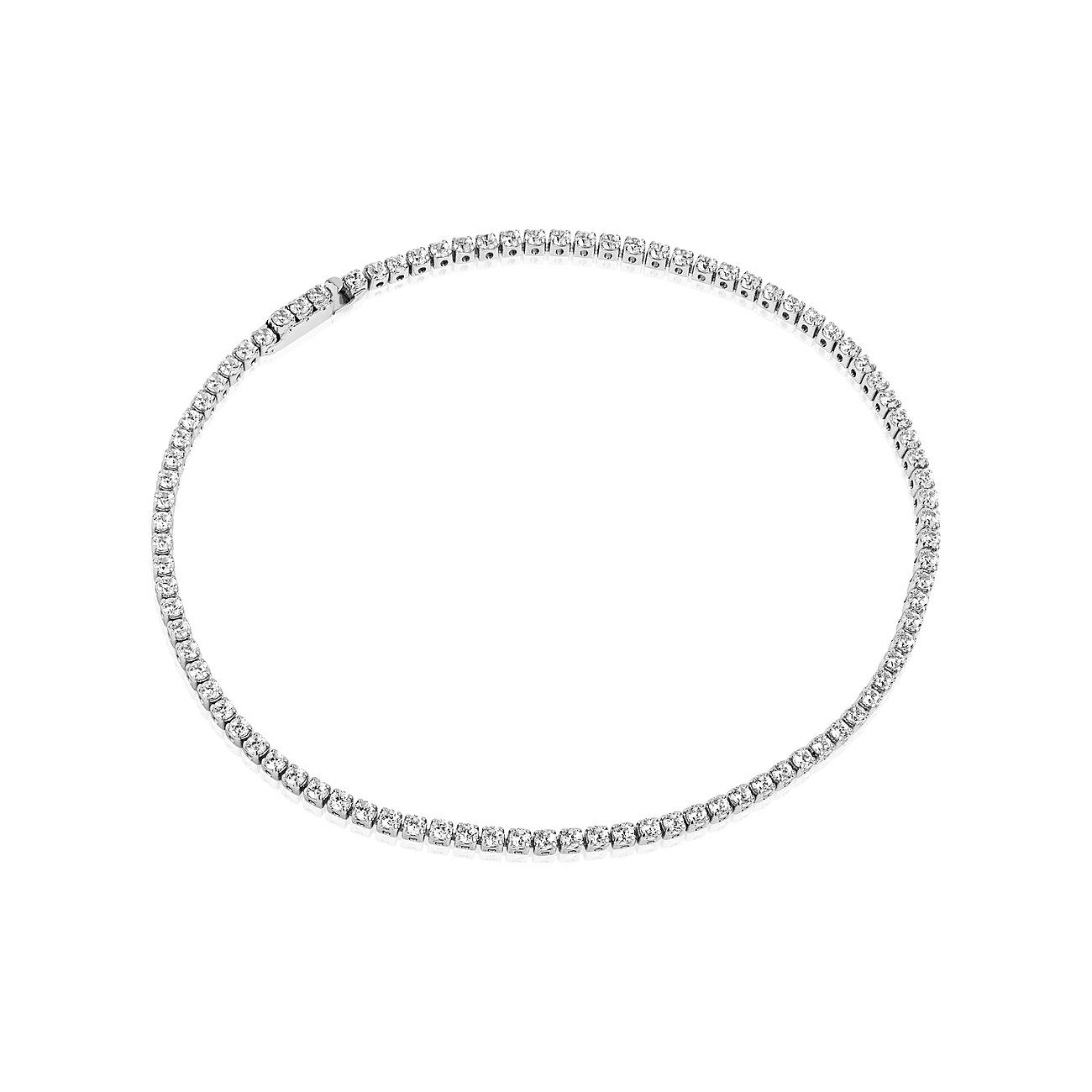 Sif Jakobs Jewellery Armband aus 925er Silber, besetzt mit einer Reihe funkelnder Zirkonia-Farbsteine.