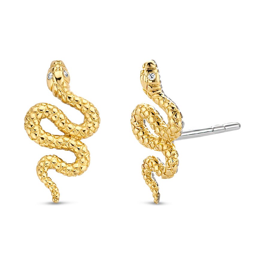 

Ti Sento - Milano Boucles d'oreilles à fermoir à poussette 7826SY 925 Argent