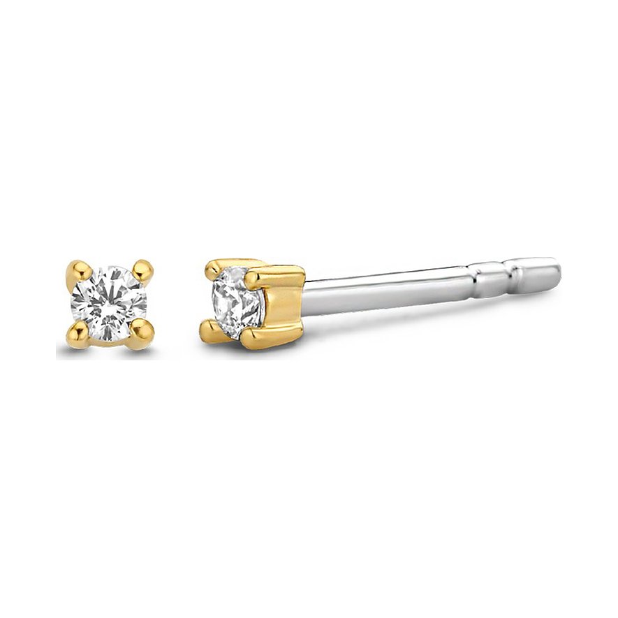 

Ti Sento - Milano Boucles d'oreilles à fermoir à poussette 7834ZY 925 Argent