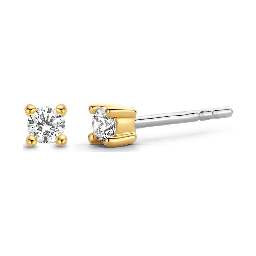 

Ti Sento - Milano Boucles d'oreilles à fermoir à poussette 7835ZY 925 Argent