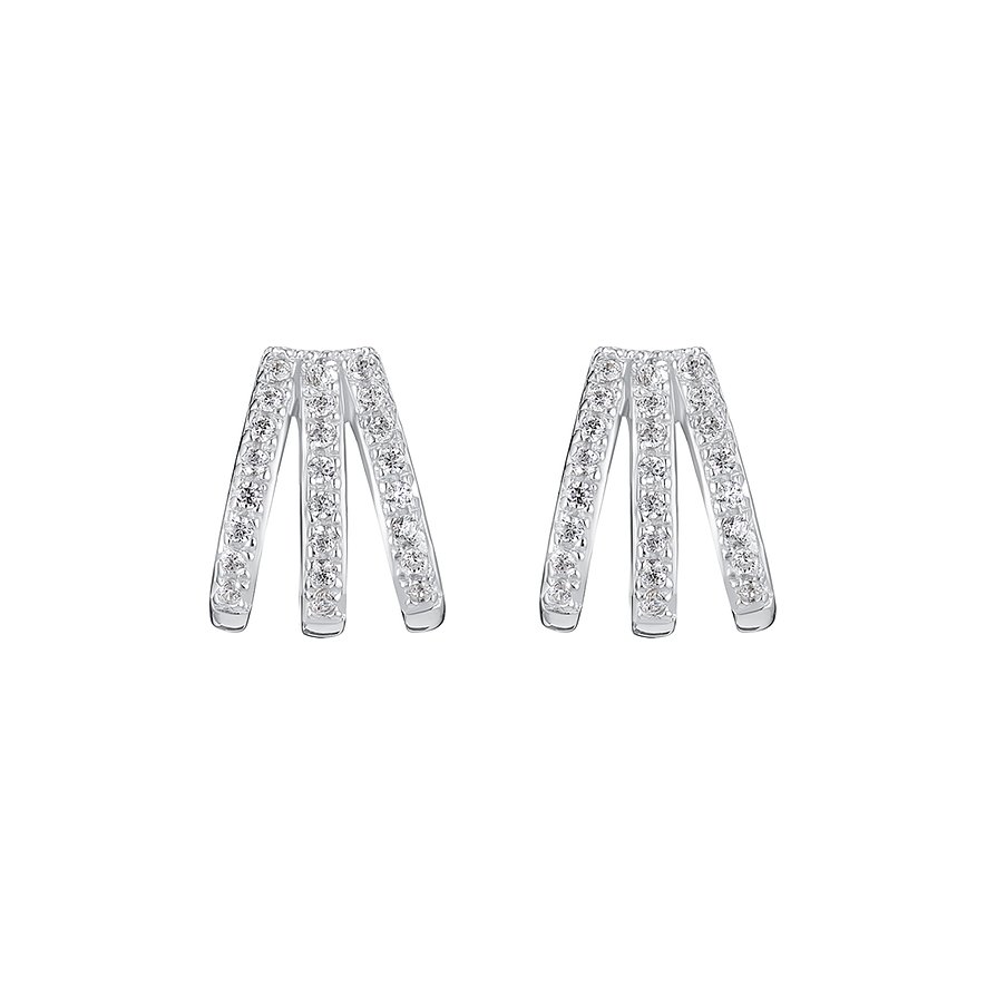 FAVS Boucles d'oreilles à fermoir à poussette 88101715 925 Argent