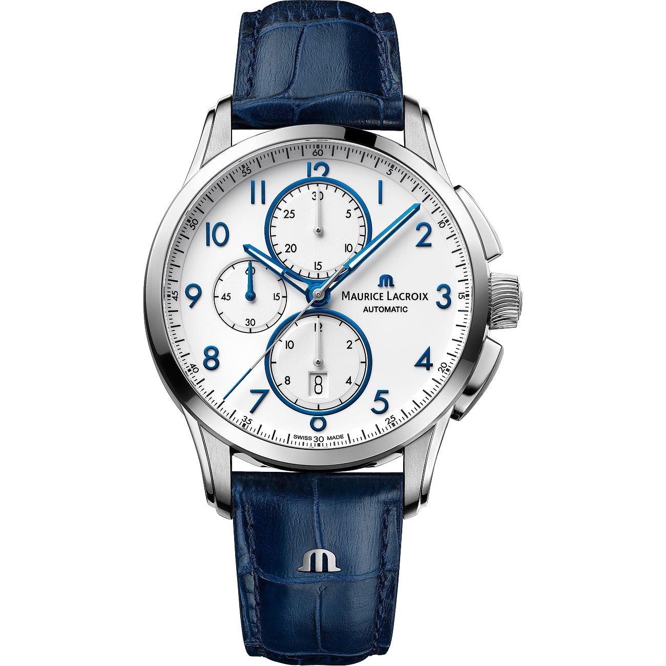 Maurice Lacroix Herrenuhr Pontos Chronograph PT6388-SS001-120-4