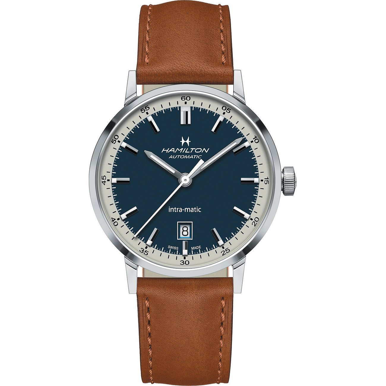 Hamilton Herrenuhr American Classic Intra-Matic Auto H38425540