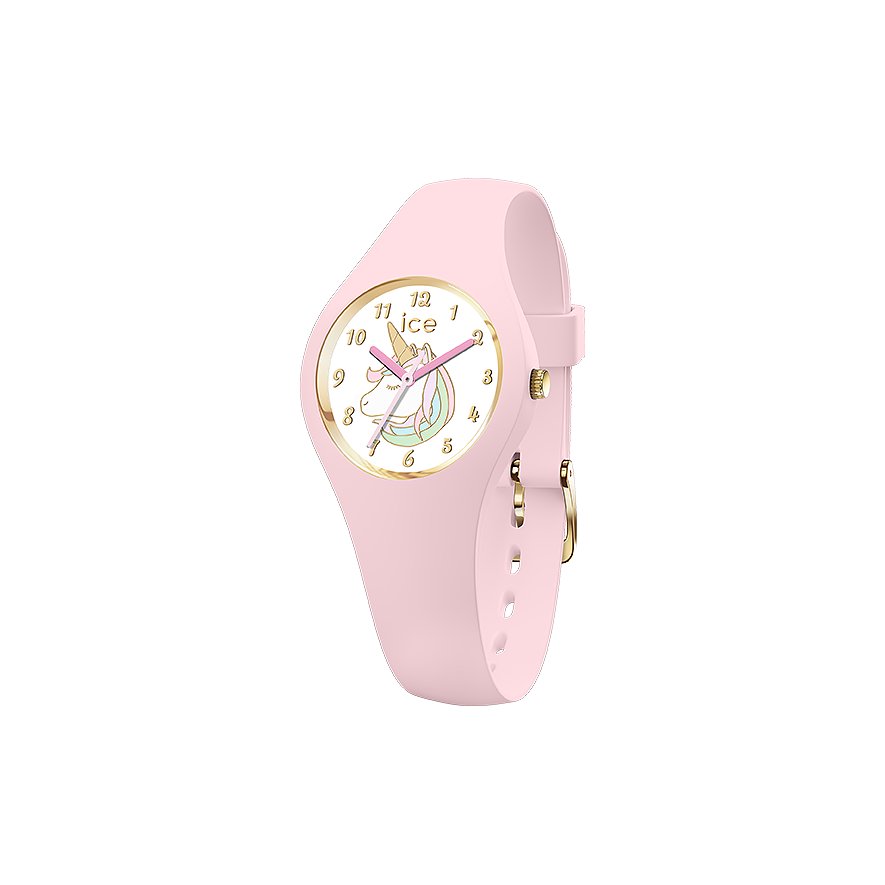 ICE Watch Kinderuhr 018422, Mädchen, Kunststoff, Armband: Silikon, Quarz, analog