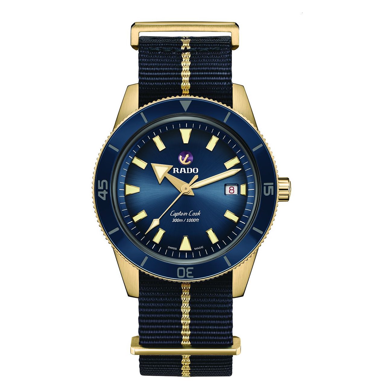 Rado Herrenuhr Captain Cook Bronze R32504207