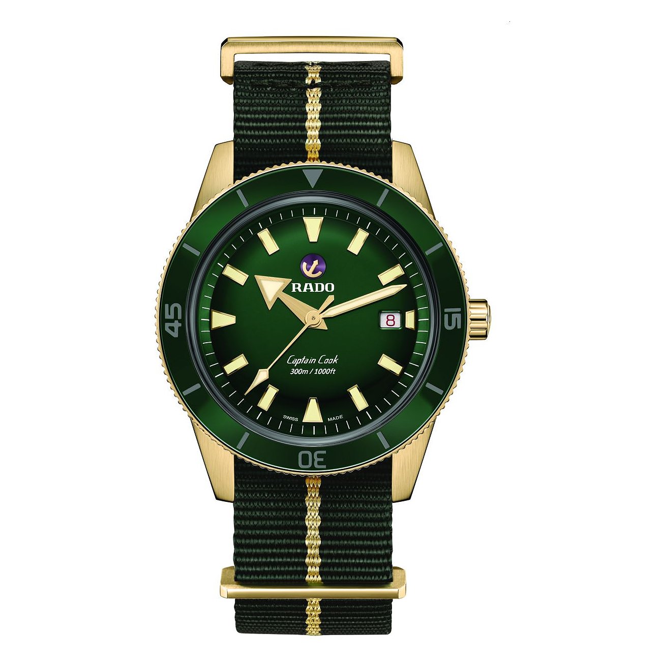 Rado Herrenuhr Captain Cook Bronze R32504317