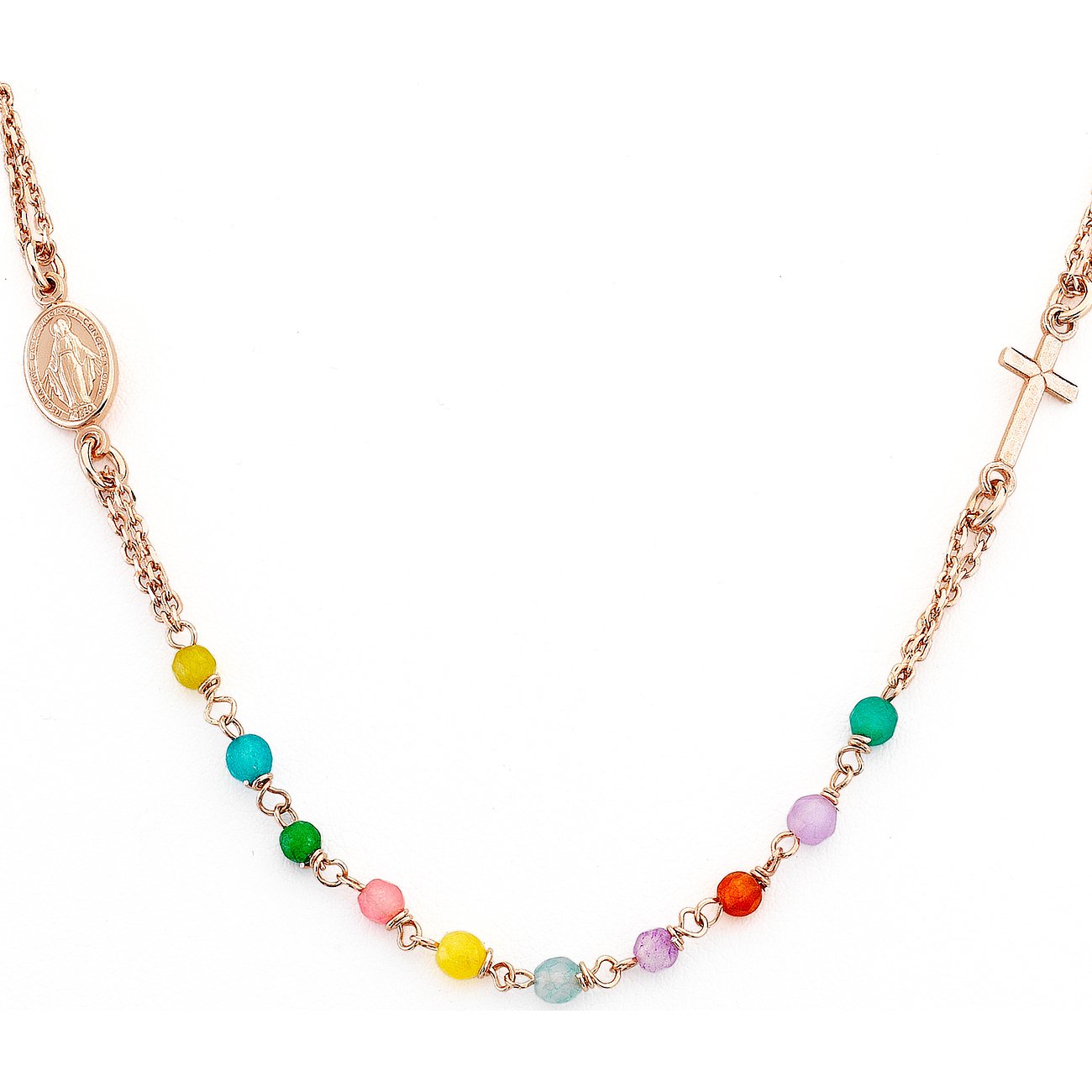 Amen Kette Rosaries natural stones CRORM3P