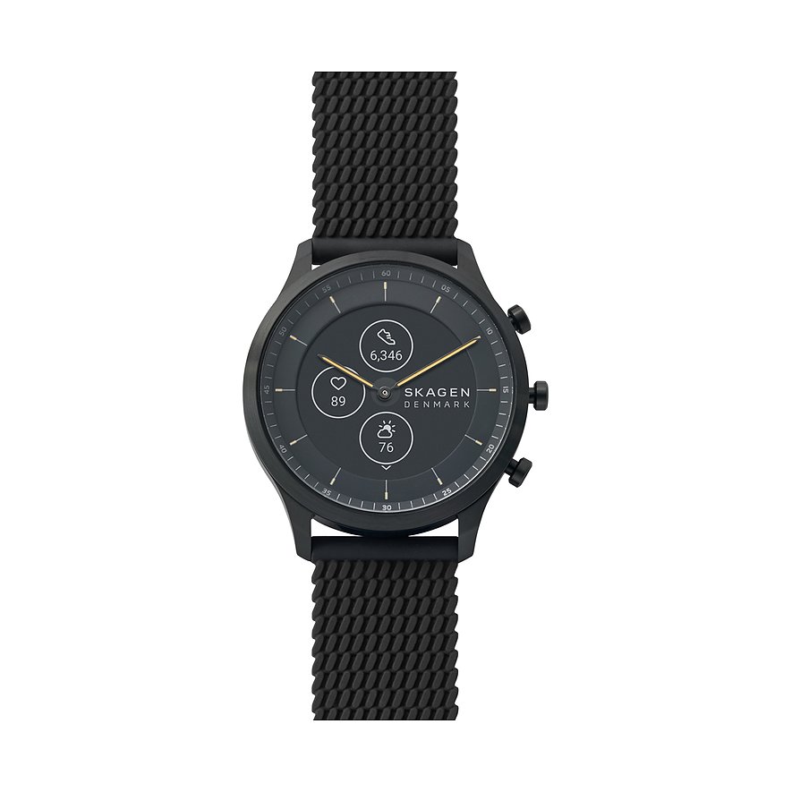 Brotect AirGlass Pellicola In Vetro Ibrido Flessibile Per Skagen Hagen Connected Hybrid (42 Mm) - Protezione Schermo 9H, Trasparente, Anti-impronta