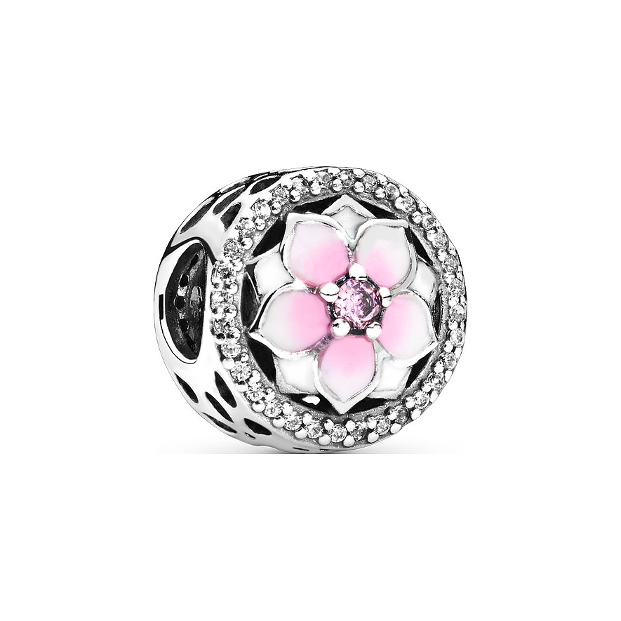 Pandora Charm Moments Rosafarbene Magnolienblüte 792085PCZ