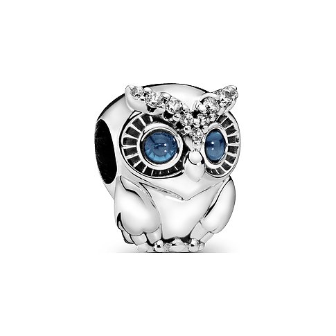 Pandora Charm Moments Funkelnde Eule 798397NBCB