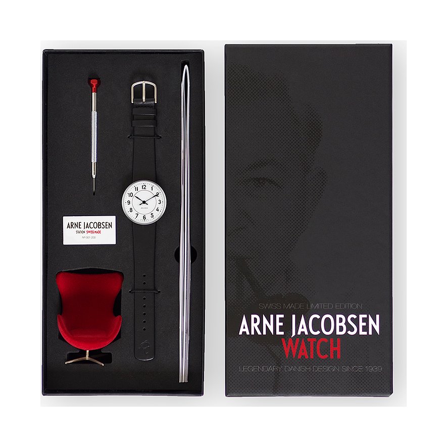 Arne Jacobsen Damenuhr Swiss 57401-161