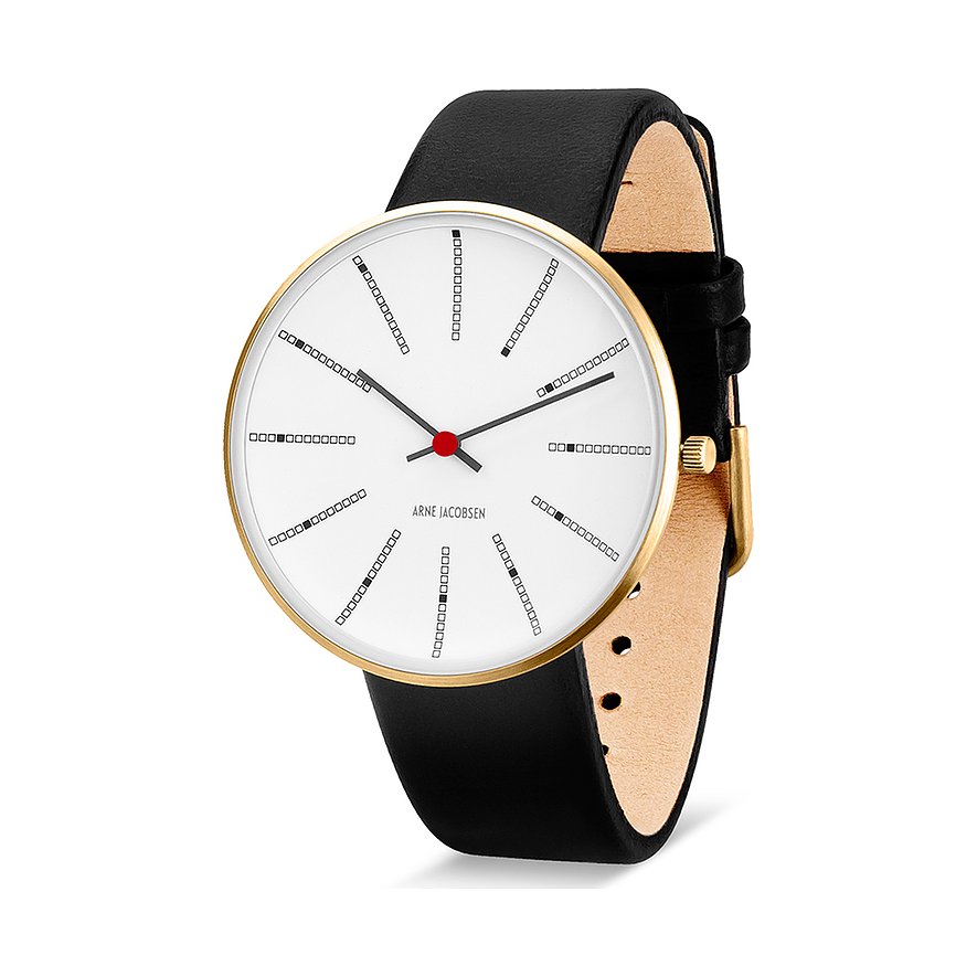 Arne Jacobsen Unisexuhr Bankers 53108-2001G