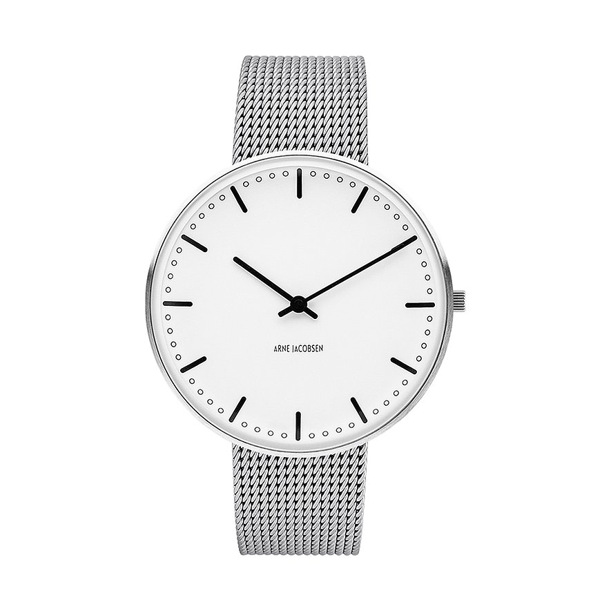 Arne Jacobsen Montre pour hommes City Hall 53202-2008