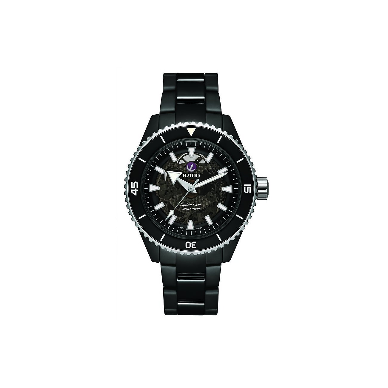 Rado Herrenuhr Captain Cook High-Tech Ceramic R32127152
