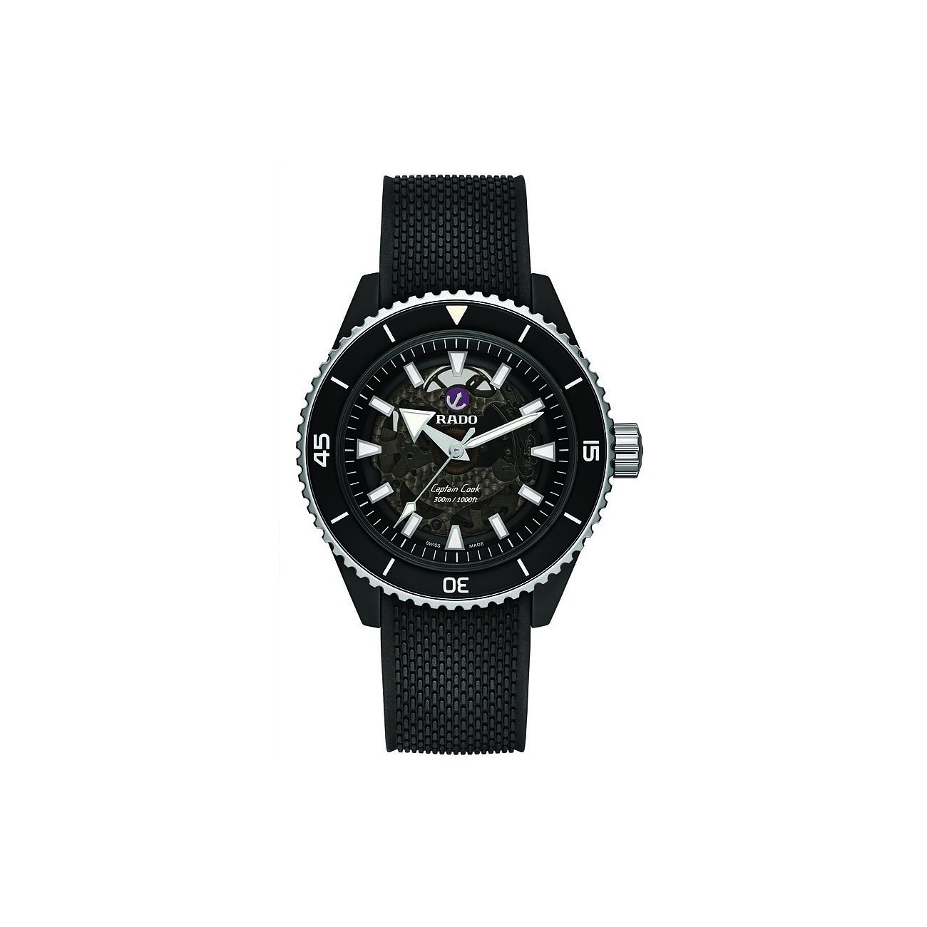 Rado Herrenuhr Captain Cook High-Tech Ceramic R32127156