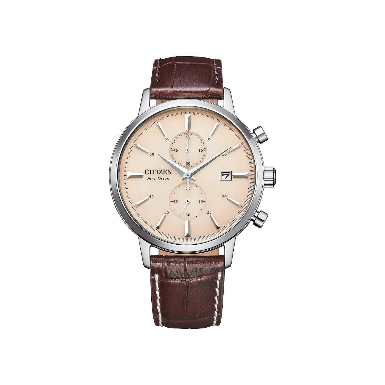 Citizen Chronograph Leder Eco-Drive CA7061-26X