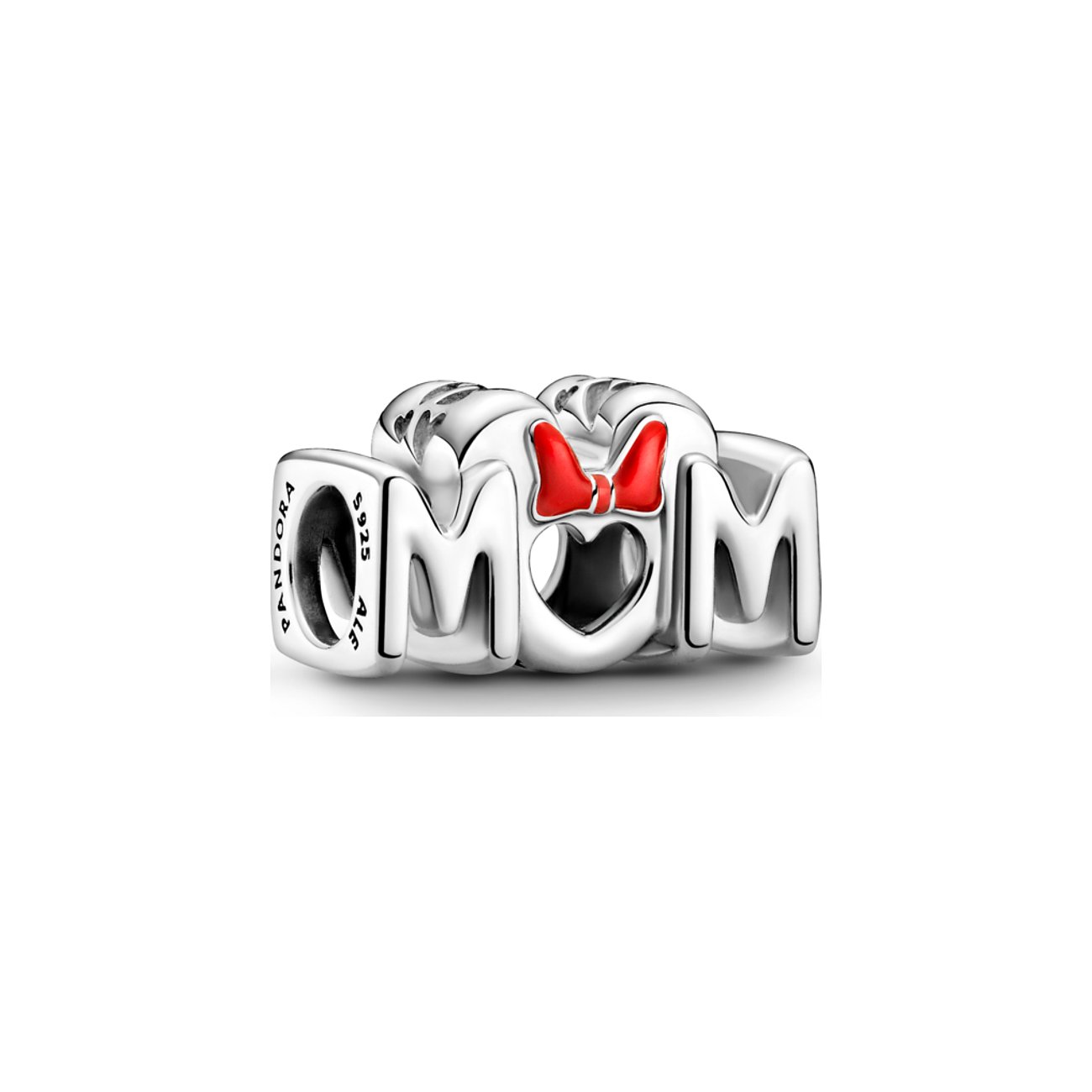 Pandora Charm Disney x Pandora Disney Minnie Maus Schleife \u0026 Mum 799363C01