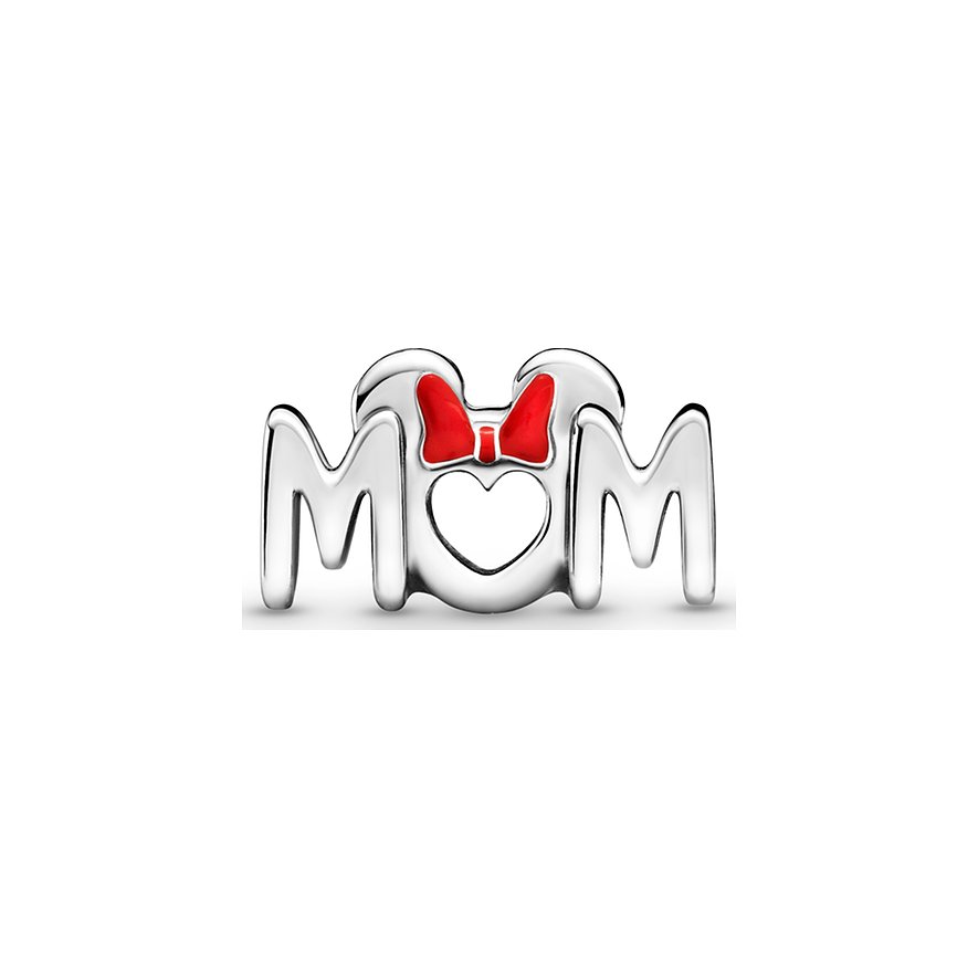 Pandora Charm Disney x Pandora Disney Minnie Maus Schleife & Mum 799363C01