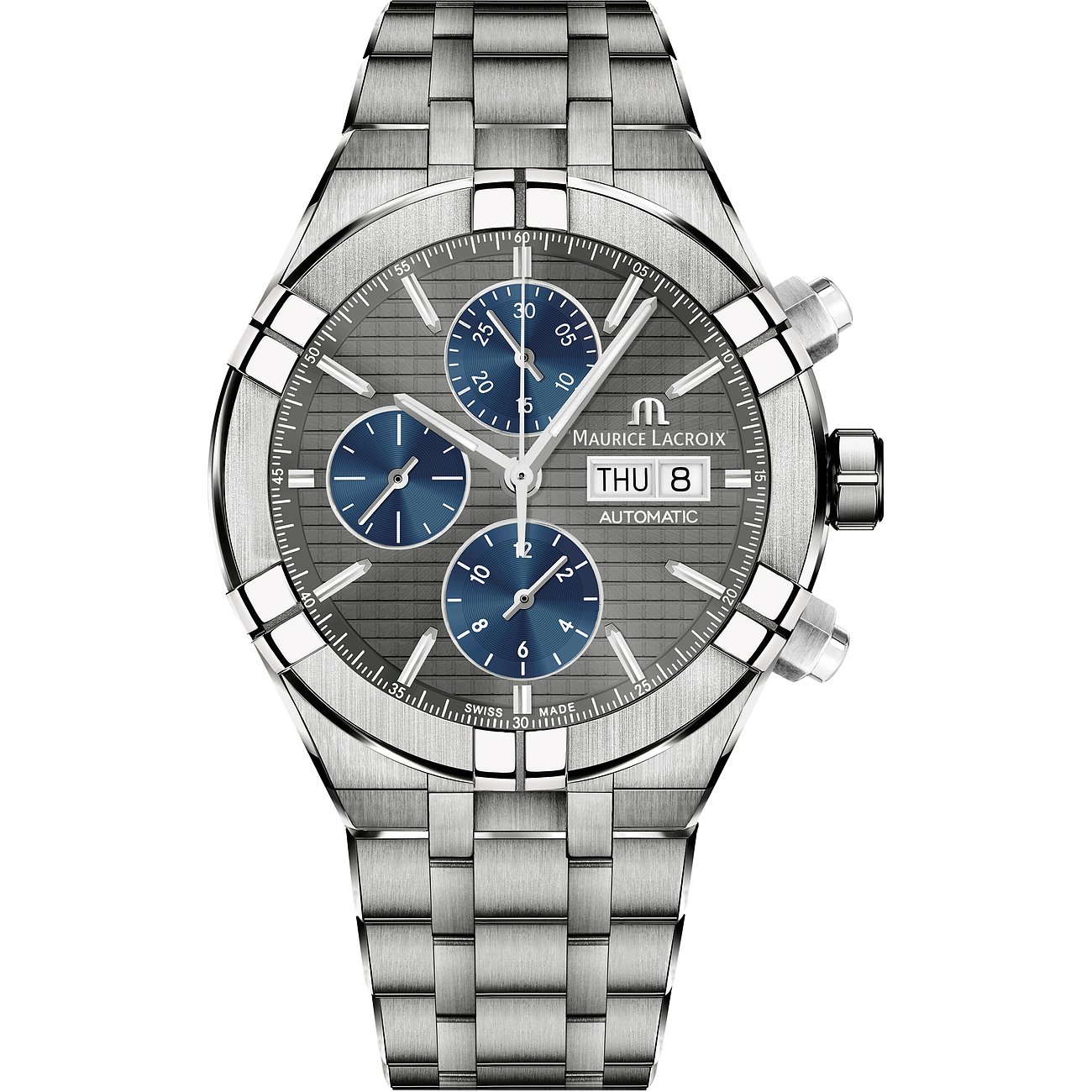 Maurice Lacroix Chronograph Aikon Chronograph Day Date Titanium AI6038-TT032-330-1