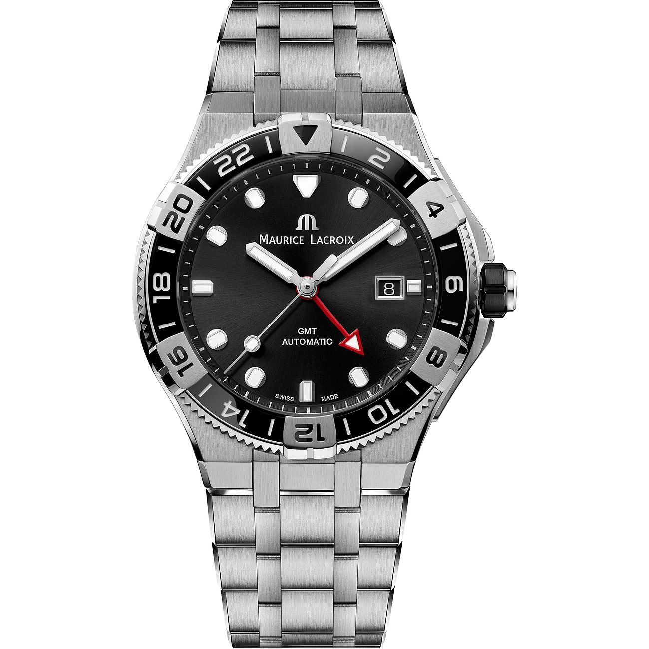 Maurice Lacroix Herrenuhr Aikon Venture GMT AI6158-SS002-330-1