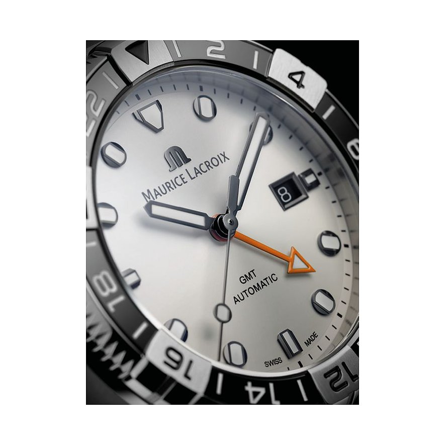 Maurice Lacroix Uhren-Set Aikon Venture GMT AI6158-SS00F-130-A