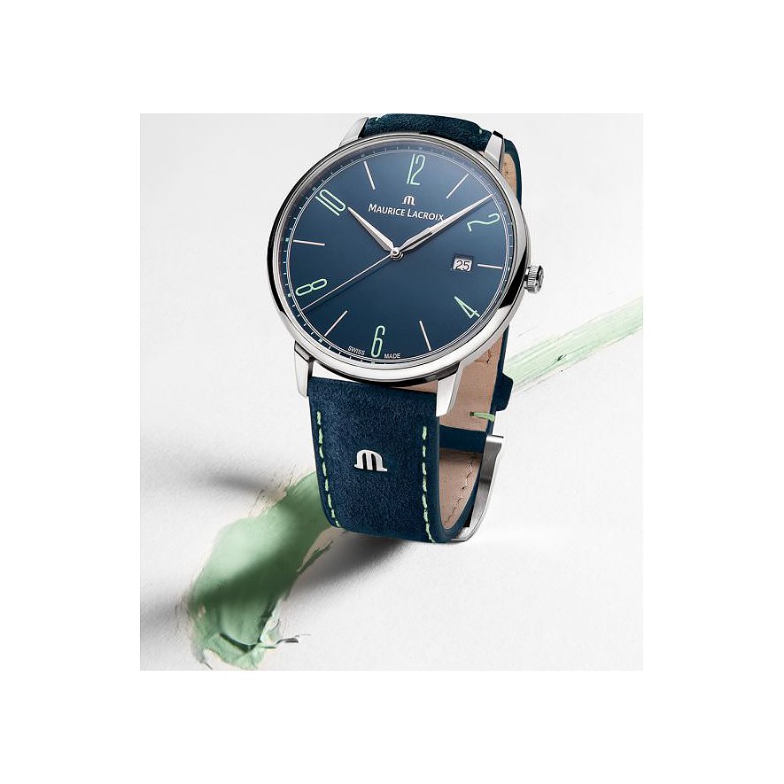 Maurice Lacroix Uhren-Set inkl. Wechselarmband Eliros Date EL1118-SS00E-420-C