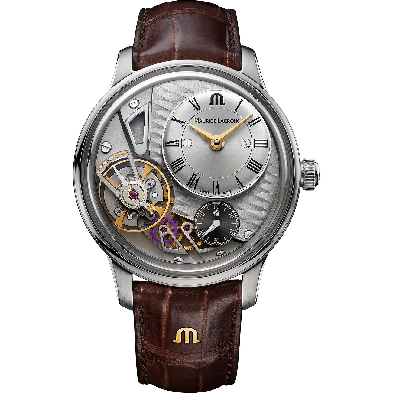 Maurice Lacroix Herrenuhr Masterpiece Gravity MP6118-SS001-115-1