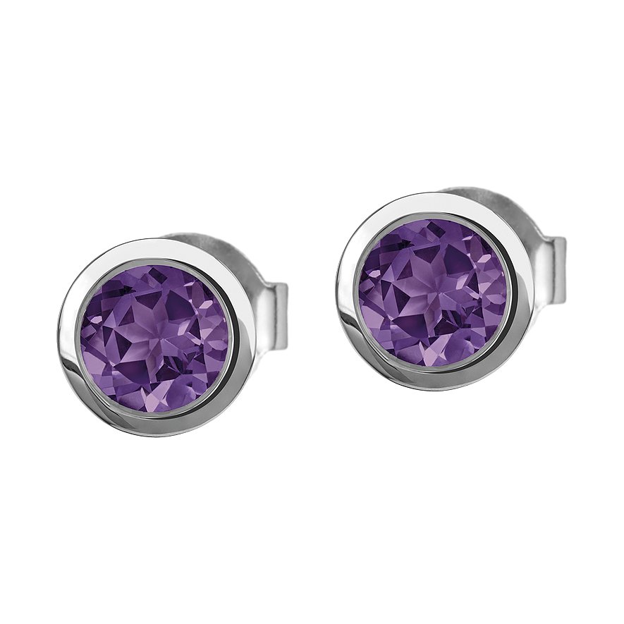 

Jacques Lemans Boucles d'oreilles à fermoir à poussette SE-O101D 925 Argent