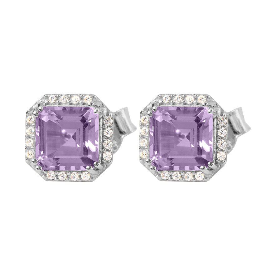 Jacques Lemans Boucles d'oreilles à fermoir à poussette SE-O104D 925 Argent