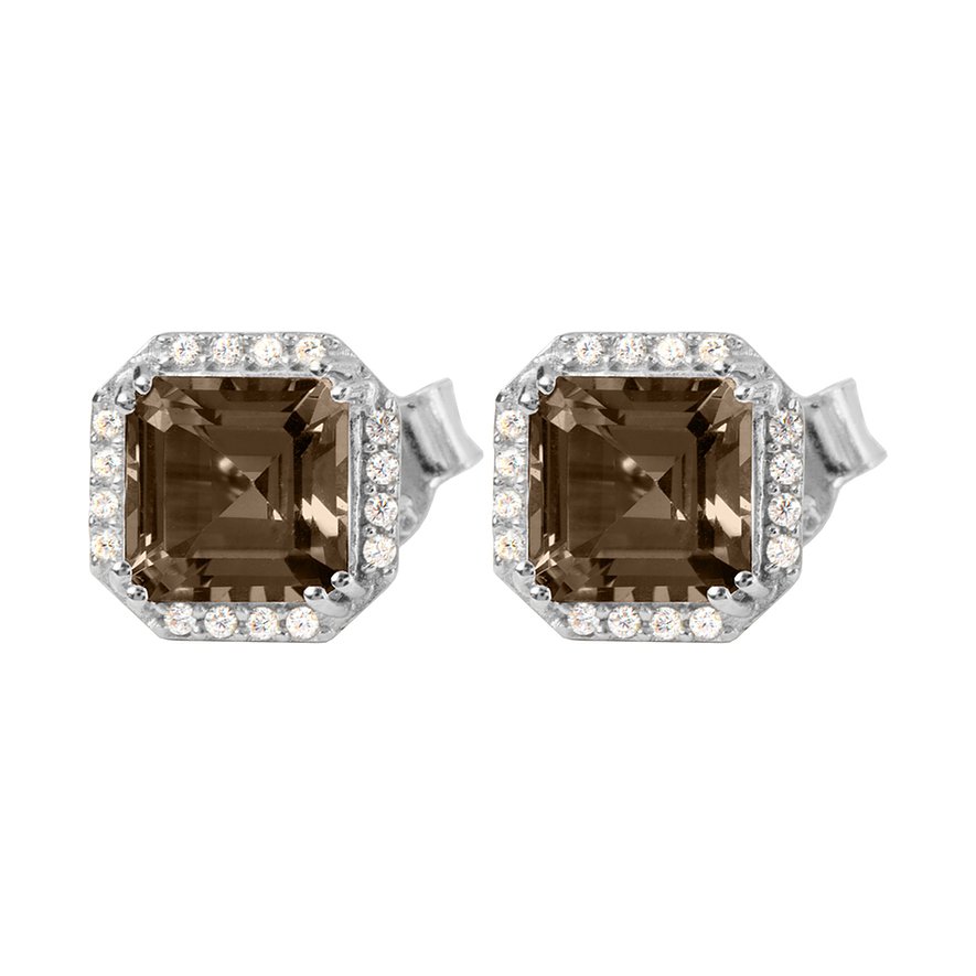 

Jacques Lemans Boucles d'oreilles à fermoir à poussette SE-O104E 925 Argent